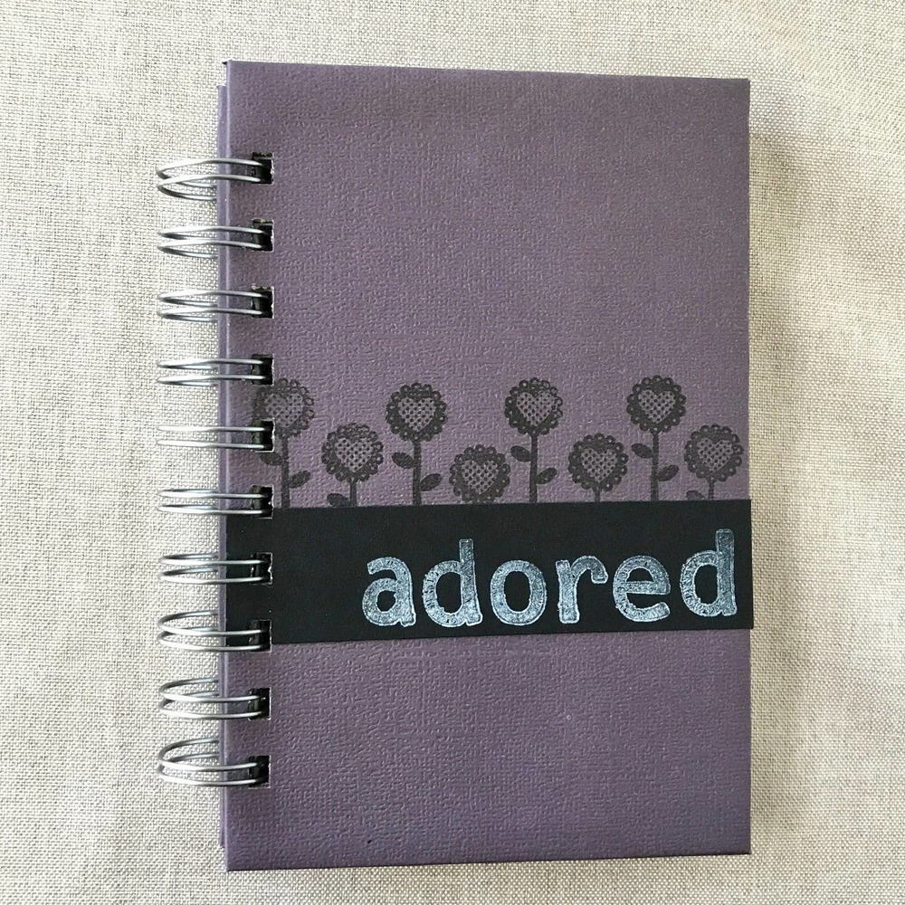 Adored - Blooming - A6 - 4x6 - Lined - Bullet Journal - Planner - Spiral